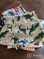 img 1 attached to 🩲 Soft Cotton Briefs for Little Boys - Dinosaur, Truck, and Shark Underwear - Baby, Toddler, Kids - 6-8-9 Pack review by Ryan Bowers