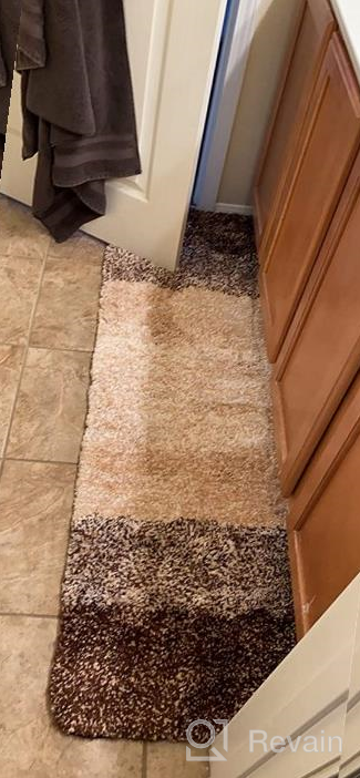 img 1 attached to Experience Ultimate Comfort With OLANLY Luxury Bathroom Rug Mat-Extra Soft And Absorbent Microfiber Bath Rugs review by Richard Rob