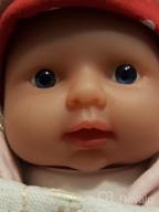 img 1 attached to Realistic 12 Inch Full Silicone Baby Doll - Lifelike Reborn Newborn Baby Boy Doll review by Tony Pierce