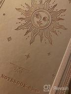 img 1 attached to The Sun: Premium Ruled Notebook With Thick Pages, Dividers, And Pocket - Classic Faux Leather Design For Writing And Journaling review by Kavon Wiley