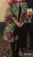 картинка 1 прикреплена к отзыву Women's African Print Dashiki Traditional Top Dress Jacket by SHENBOLEN от Corey Owens