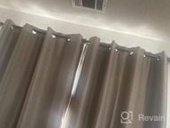 картинка 1 прикреплена к отзыву 🪟 KAMANINA 1 Inch Double Curtain Rods - Adjustable 36 to 72 Inches (3-6 Feet) - Window Telescoping Drapery Rod with Netted Texture Finials - Antique Bronze Finish от Maurice Arnold