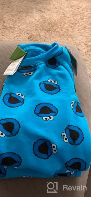 img 1 attached to Sesame Street 2-Piece 👦 Sweatshirt and Jogger Set for Boys review by Fred Whitehead
