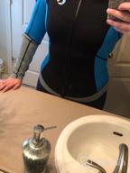 img 1 attached to 1.5Mm High-Necked Women'S Wetsuit Top With Front Zipper - Perfect For Swimming, Diving, Surfing, Boating, Kayaking, And Snorkeling review by Jose Pacyga