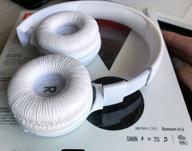img 2 attached to Blue JBL Tune 510BT: 🎧 Wireless On-Ear Headphones - Unmatched Purebass Sound review by Ojasvi Sharma ᠌