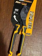 img 1 attached to GEARWRENCH 8" Pitbull K9 V-Jaw Dual Material Tongue And Groove Pliers - 82168C review by Elijah Pope