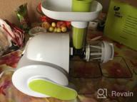 img 2 attached to Kitfort KT-1110-1 screw juicer, green review by Dagmara Cymerys ᠌