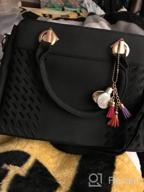 img 1 attached to Charmore Women'S Fashionable Handbags - Elegant And Versatile Shoulder Bags, Satchels, And Tote Bags For Every Occasion review by Louis Asok