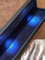 img 1 attached to LED Light Jewelry Case Organizer - ISuperb® Pendant Box Black Gift Box review by Angel Harris