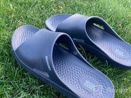 img 1 attached to EcoCozy Comfort Sport Slide Sandals for Men: Shoes and Athletic Footwear review by Jeremy Yuusuf