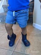img 1 attached to Ultimate Waterproof Toddler Rain Shoes 👟 - Stylish & Easy Boys' Shoes and Boots review by Scott Reeves