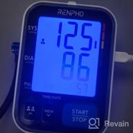 img 1 attached to Wireless Smart Blood Pressure Monitor With Bluetooth Connectivity & Unlimited Memory: Perfect Christmas Gift For Men And Women review by Beth Martin