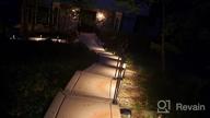 img 1 attached to LEONLITE 12-Pack Low Voltage LED Landscape Pathway Light - 5W 400LM, 12V Wired Outdoor Lighting, IP65 Waterproof & Oil Rubbed Bronze Finish, 3000K Warm White review by Rashid Summers