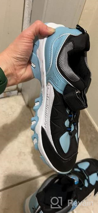 img 1 attached to Biacolum Waterproof Athletic Running Sneakers Girls' Shoes: Your Ultimate Choice for Athletic Excellence! review by Chad Baio