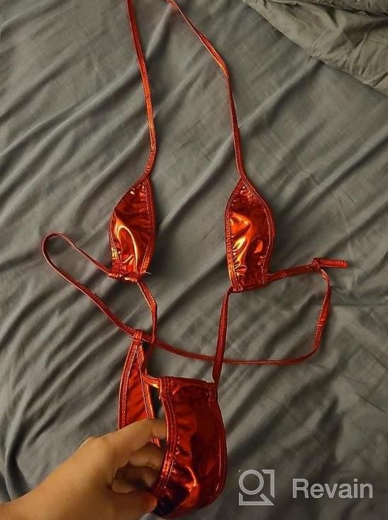 img 1 attached to Unleash Your Inner Bombshell With HiSexy Women'S Exotic Slingshot Bikini Lingerie And One-Piece Swimsuits review by Gary Ferguson