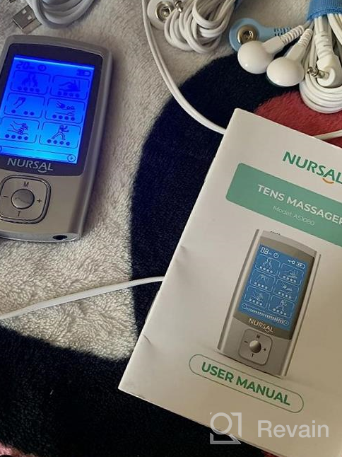 img 1 attached to NURSAL 24-Mode TENS Unit: Revolutionary Pain Relief And Muscle Stimulator With Rechargeable Functionality And 8 Pads For Maximum Effectiveness! review by Joseph Campos
