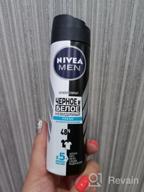 img 1 attached to Nivea Men's Invisible Black and White Fresh Antiperspirant Spray - 150ml review by Agata Kleczaj ᠌