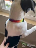 img 1 attached to Buttonsmith Rainbow Flag 3-Handle Heavy Duty Quick Clasp Dog Leash Made In USA review by Tricia Smith