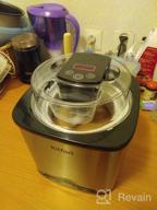 img 1 attached to Ice cream maker Kitfort KT-1809 stainless steel review by Franciszka Szpakowsk ᠌