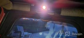 img 5 attached to Розовые 2 шт. обновленные поручни с куполом для Jeep Wrangler 1945-2021 - ручки Paracord подходят для 2,0-4,0-дюймовых стержней CJ YJ TJ JK JL &amp; Gladiator JT аксессуары
