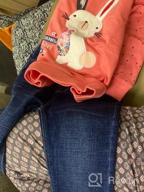 img 1 attached to 2Pcs 18M-7T Toddler Girls Cotton Top & Jeans Clothing Set - Peacolate review by Alexis Brown