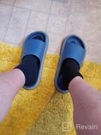 img 1 attached to Women'S Non-Slip Shower Shoes: Comfy & Durable For College Dorms, Indoor/Outdoor Use review by Kyle Pickett
