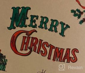 img 7 attached to Набор из 36 открыток с Новым Годом и Рождеством с конвертами и наклейками от KUUQA