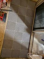картинка 1 прикреплена к отзыву Gray 11.5" X 11.5" Interlocking Cushion Floor Tile Mats - 12 Pack Modular For Pool Patio Balcony Yard Pet Area Washer Pad от Bhanu Hays