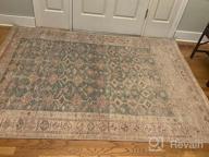 img 1 attached to Loloi Angela Rose X Aubrey Collection AUB-01 Navy / Multi, Traditional 2'-0" X 5'-0" Accent Rug review by Theresa Brown