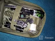 img 1 attached to Survival First Aid Kit With 250 Pieces, Molle System Compatible, For Outdoor Gear Emergencies - Camping, Hunting, Hiking, And More! review by Justin Jeppi