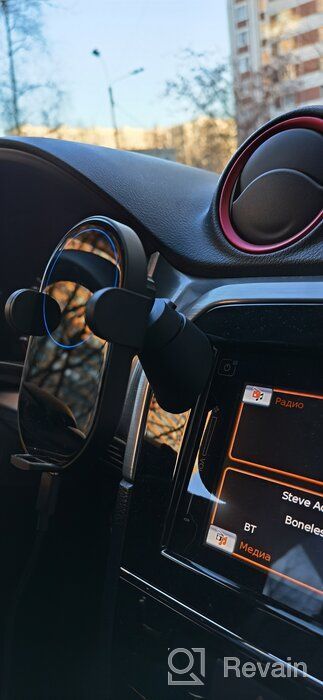 img 3 attached to Xiaomi Wireless Car Charger 20W Black Wireless Charger Holder review by Dila Annisa ᠌