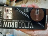 img 1 attached to Maybelline New York Tattoostudio Brow Pomade: Long-Lasting, Buildable Soft Brown Eyebrow Makeup (0.106 Oz) review by Ada Dudek