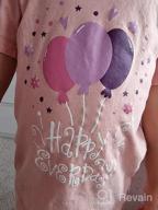 img 1 attached to 👚 DEEKEY Girls' Clothing: Graphic Toddler Short Sleeve T Shirts in Tops, Tees & Blouses review by Elle Foster