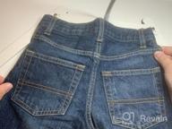 img 1 attached to 👖 Boys' Clothing: Natural Indigo Straight Jeans for Toddlers review by Junior Rojas
