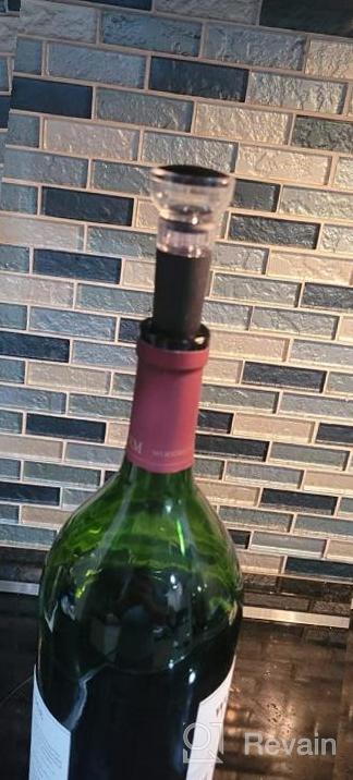 img 1 attached to Upgrade Your Wine Experience With FAVIA Wine Aerator Pourer And Stopper Set - Perfect Gift For Wine Lovers! review by Scott Snyder