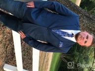 картинка 1 прикреплена к отзыву COOFANDY Мужской приталенный повседневный спортивный пиджак - Легкий пиджак на одной пуговице от Bryan Crayton