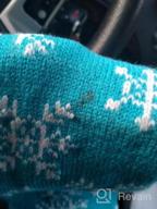 картинка 1 прикреплена к отзыву 🎅 Шарф Лезирит Рождество: Милый Санта, Снеговик, олененок - теплый плюшевый шарф-палантин - шарфы в подарок, аксессуары, декор от Petr Webster