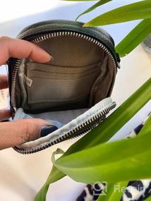 img 6 attached to Кошелек-кошелек из натуральной кожи с карманом для мобильного телефона для женщин - Маленькая сумка через плечо Befen идеально подходит для повседневного использования