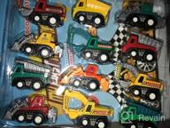 img 1 attached to Mini Construction Vehicle Set - 12 Pull Back Cars For Kids, Educational Engineering Toys For Preschool Children, Ideal For Birthday Gifts, Classroom Rewards, And Christmas Stocking Stuffers review by Srivatsan Oling