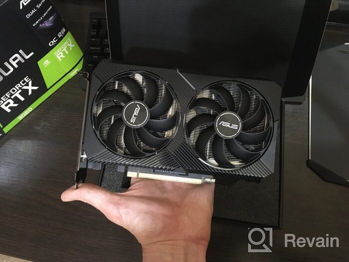 img 1 attached to 🎮 ASUS Dual NVIDIA GeForce RTX 3060 OC Edition Gaming Graphics Card - Advanced Features, 12GB GDDR6 Memory, PCIe 4.0, HDMI 2.1, DisplayPort 1.4a, 2-Slot Design, Axial-tech Fan Design, 0dB Technology, and More review by Ada Szymaniuk ᠌