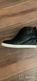 img 5 attached to Linea Paolo Felicia Platform Wedge Sneaker Bootie - Elevate Your Style With Our Original Design