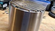 img 1 attached to Onlyfire Stainless Steel High Heat Charcoal Fire Grate For Kamado Joe Big Joe Grill, 12-Inch review by Marianne Green