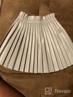 img 1 attached to Pleated Leather Skirts for Girls - WeLaken Clothing Outfits review by Jaye Cleveland