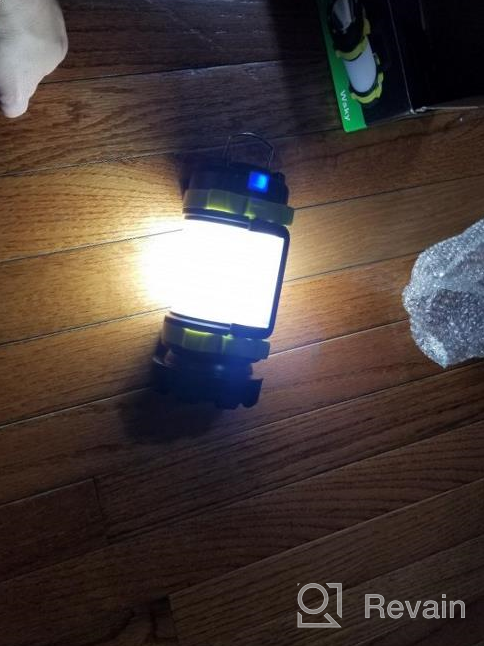 img 1 attached to Wsky T2000 LED Camping Lantern Rechargeable - Best High Lumen Light Flashlight with 6 Modes and Power Bank Capacity - Ideal for Camping, Outdoor Activities, Hurricane & Emergency Situations review by Jeremy Watkins