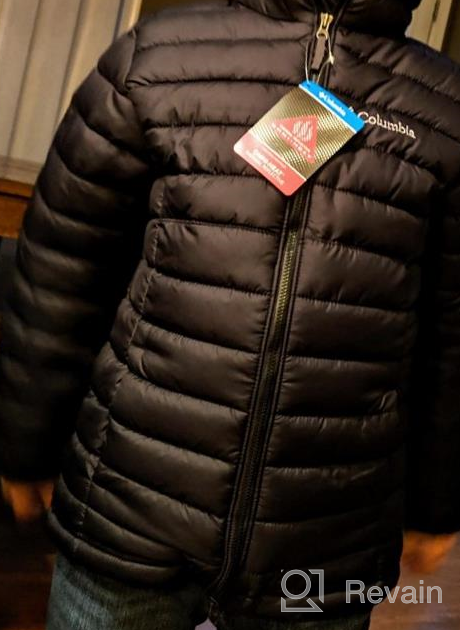img 1 attached to 🧥 Columbia Powder Hooded Winter Repellent Boys' Jackets & Coats review by Jeffrey Connel