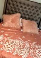 img 1 attached to Nanko Boho Textured Embroidery Duvet Cover Set - Queen Size With Soft Geometric Jacquard Quilt Cover review by Tony Basler