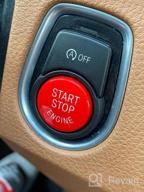 img 1 attached to BMW Engine Ignition Start Stop Button Replacement - Compatible With 1 3 5 6 X1 X3 X5 X6 Series (E81 E90 E91 E60 E63 E84 E83 E70 E71) By Jaronx Sports Red review by Saumeen Shamoon