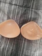img 1 attached to IVITA Silicone Breast Forms - Triangle Shaped Pair For Mastectomy Patients review by Todd Mamat