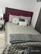 img 1 attached to King Size All Seasons White Quilt Set - Exclusivo Mezcla Bedspread/Bedding Coverlet With 2 Pillow Shams, Lightweight & Soft review by Lan Rosales