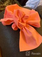 img 1 attached to Adorable Yili Maizi Big Hair Bow Headbands For The Cutest Headwraps On Newborns To Toddlers review by Tracy Anderson